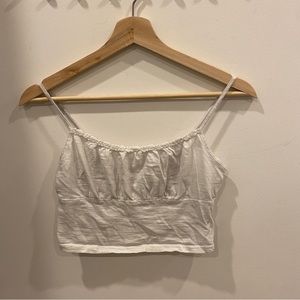 white milkmaid tank top